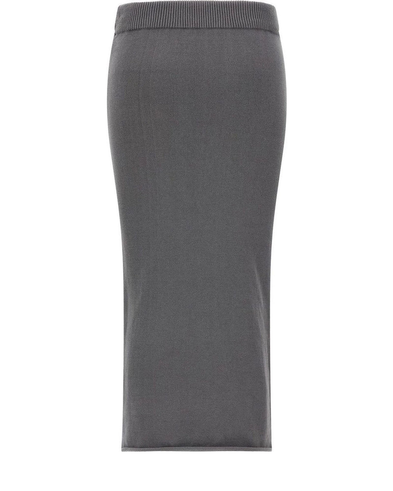 Entire Studios Skirt in gray, Cotton — view 2