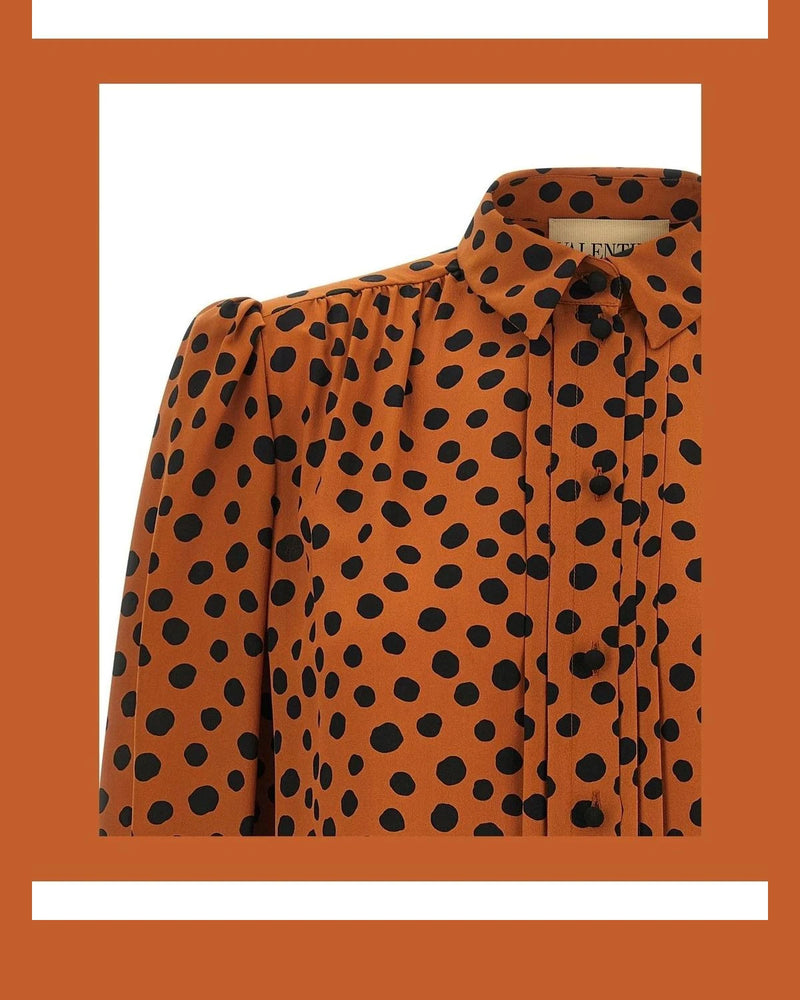 Valentino Garavani Blouse in orange — view 3