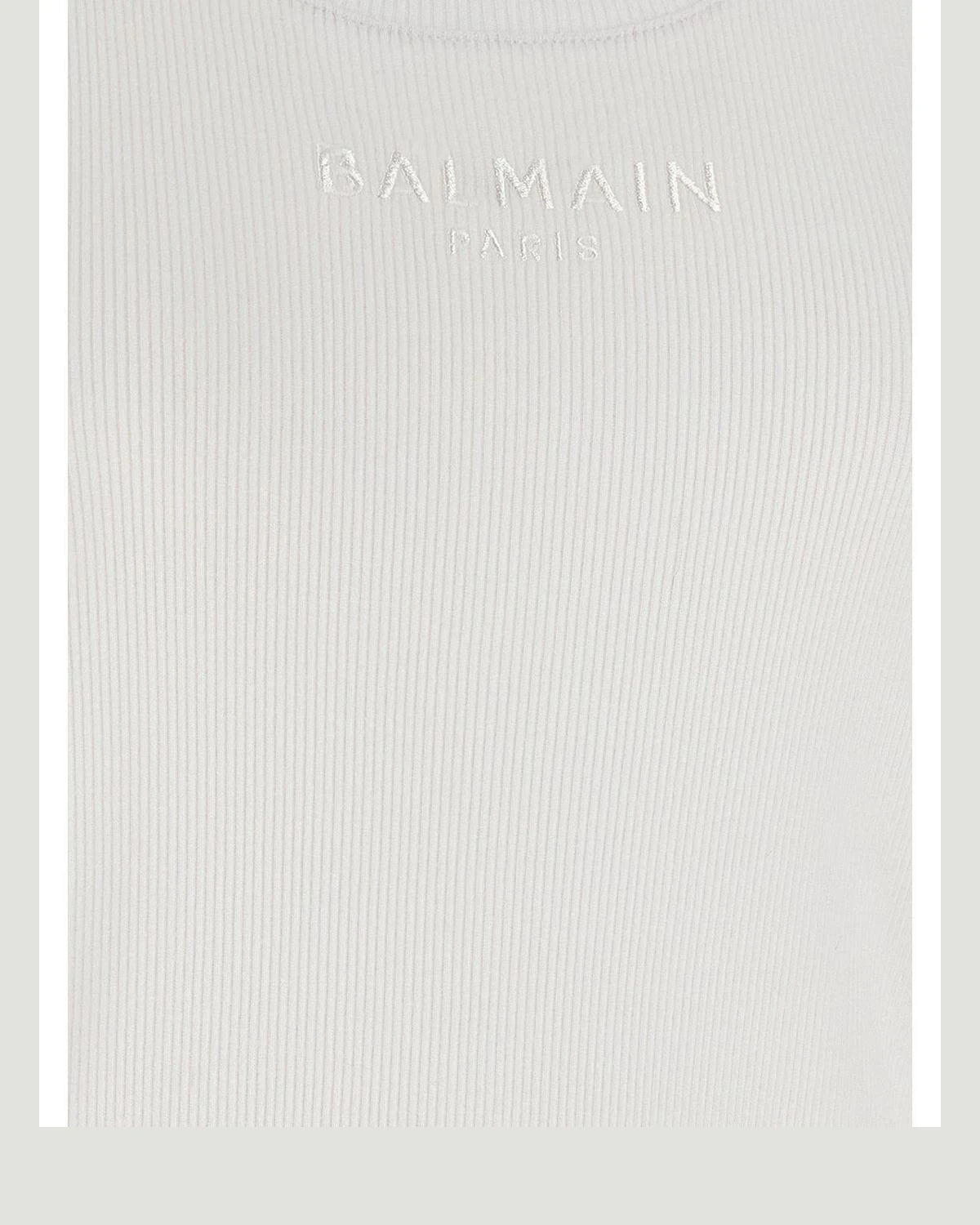 Balmain White Tank Top 