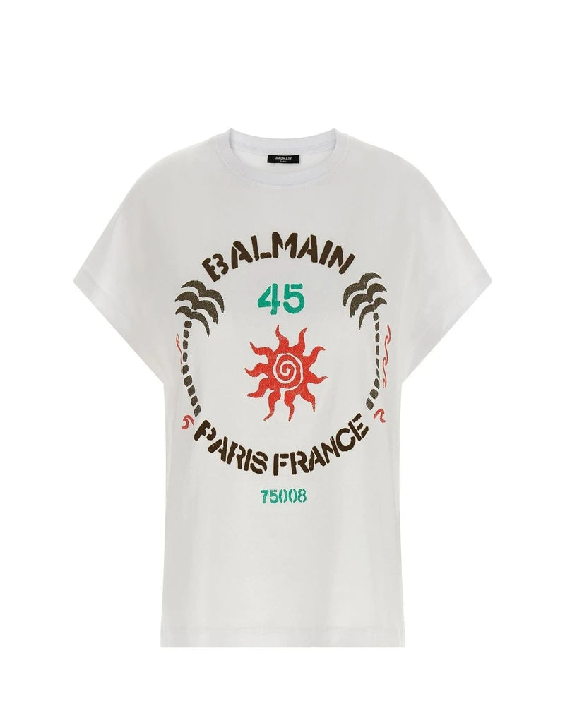 Balmain T-Shirt in white