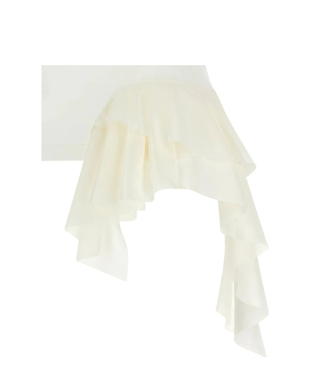 Alexander McQueen Tank Top in white, Cotton — view 4