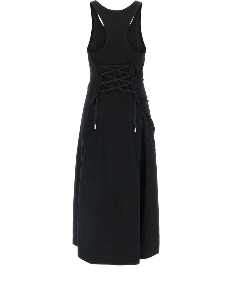 Alexander McQueen Dresse in black, Cotton — view 2