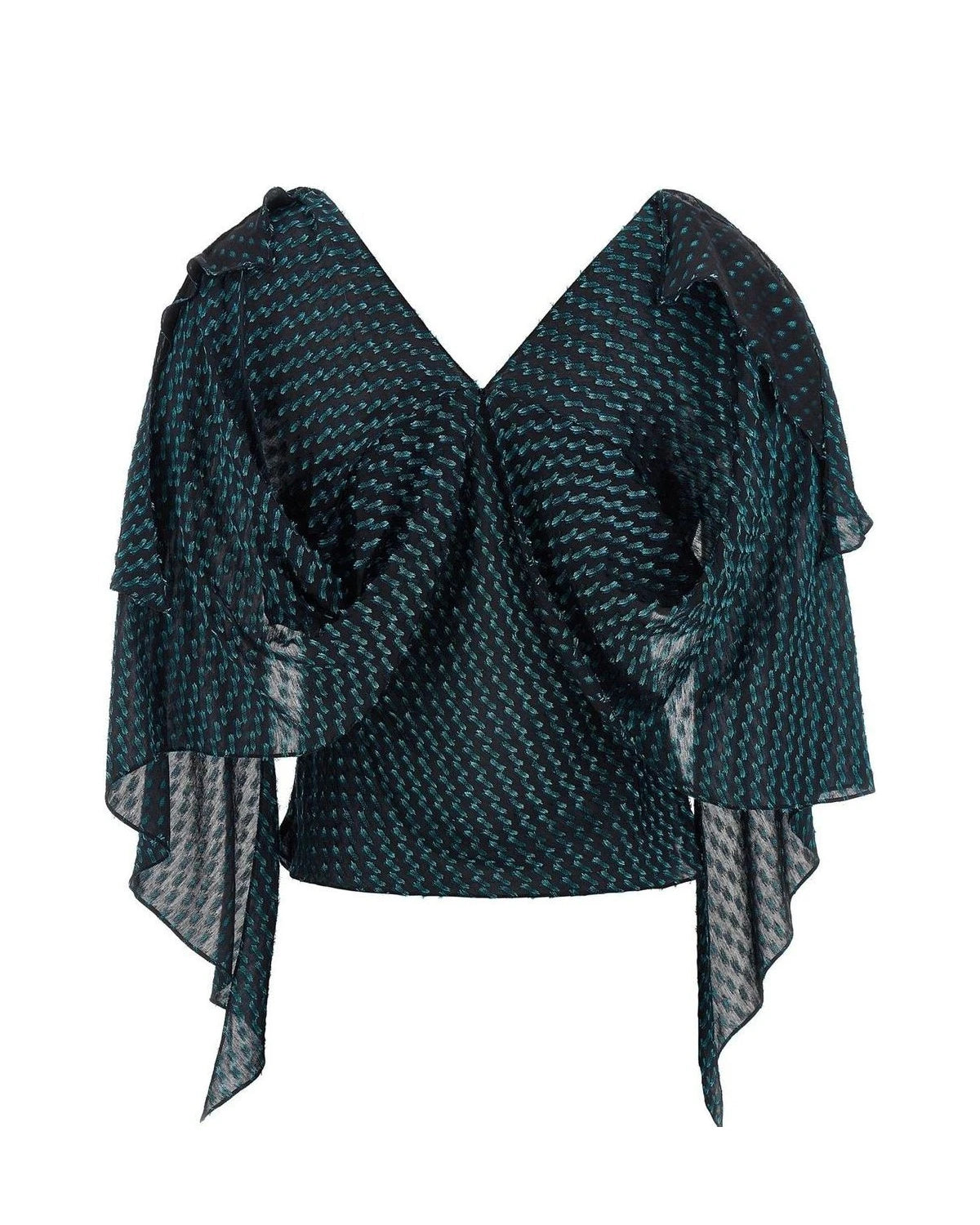 Kiko Kostadinov Blouse in blue, Modal — view 2