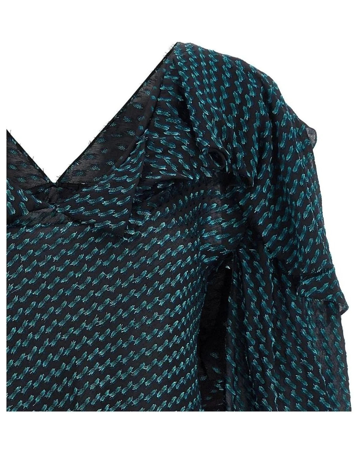 Kiko Kostadinov Blouse in blue, Modal — view 3