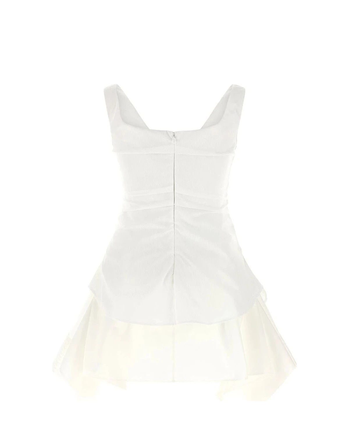 Alexander McQueen Dresse in white, Cotton — view 2