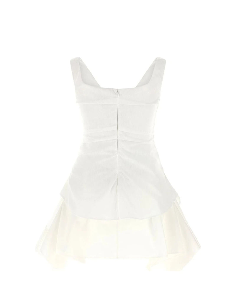 Alexander McQueen Dresse in white, Cotton — view 2