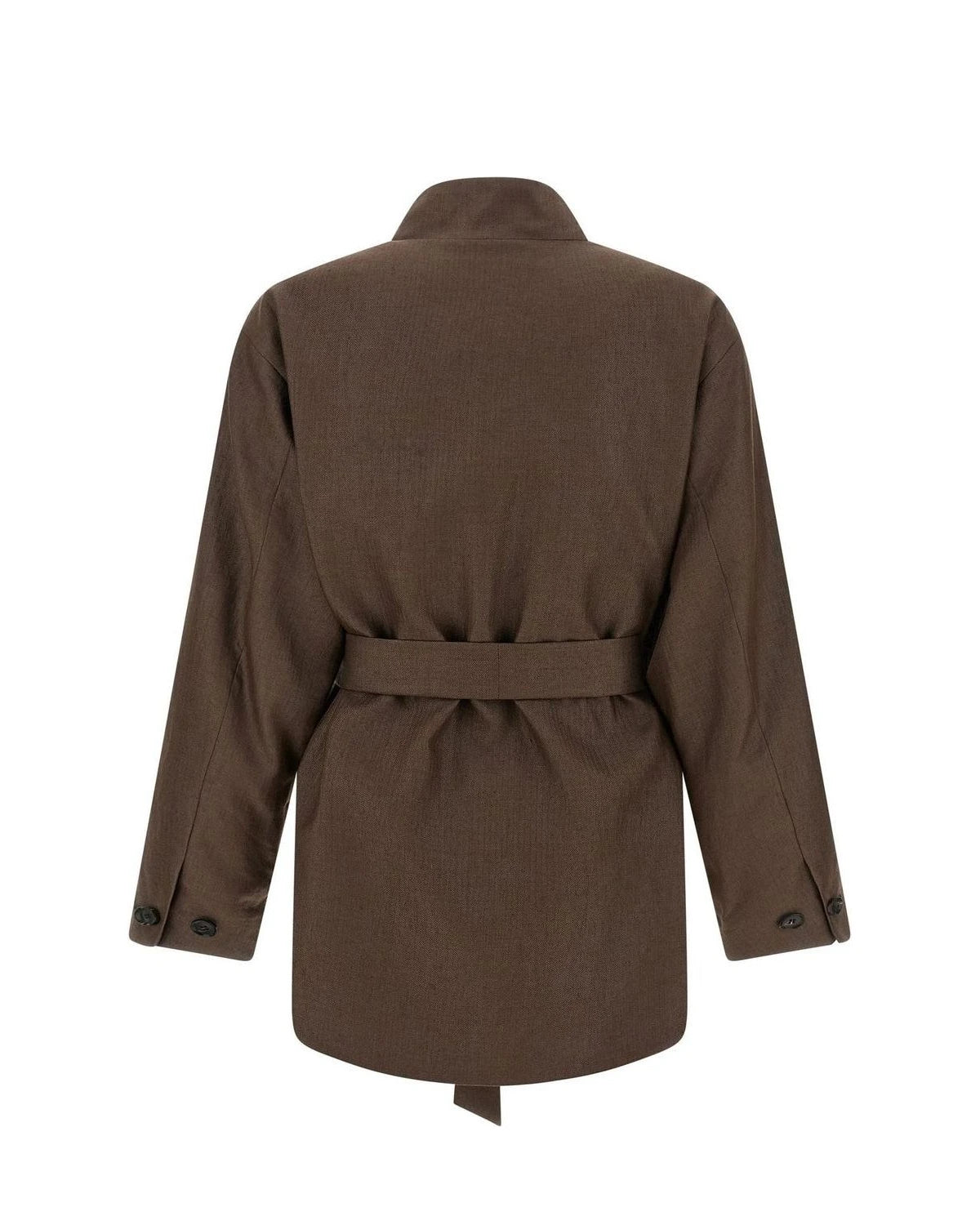 Kiton Blazer in brown, Polyamide — view 2