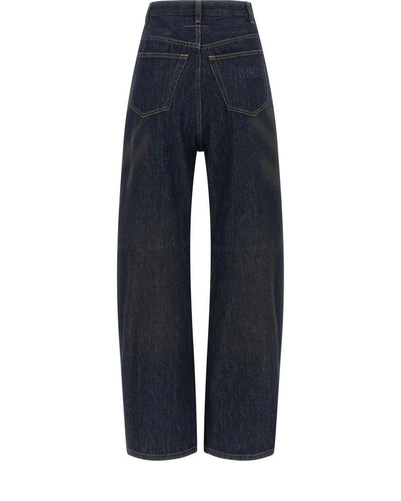 MM6 Maison Margiela Jean in blue — view 2
