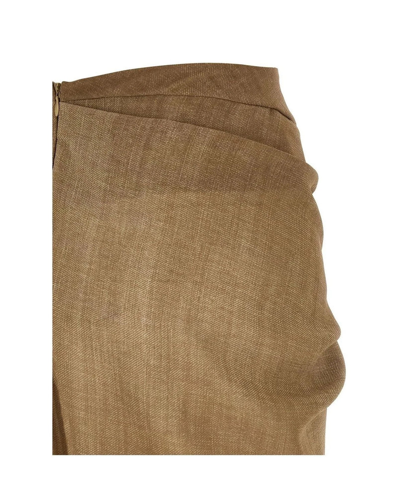 Ermanno Scervino Skirt in beige, Polyester — view 4