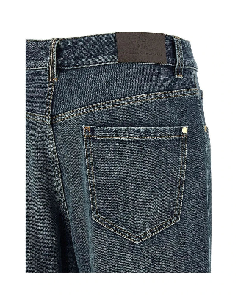 Brunello Cucinelli Jean in blue — view 4