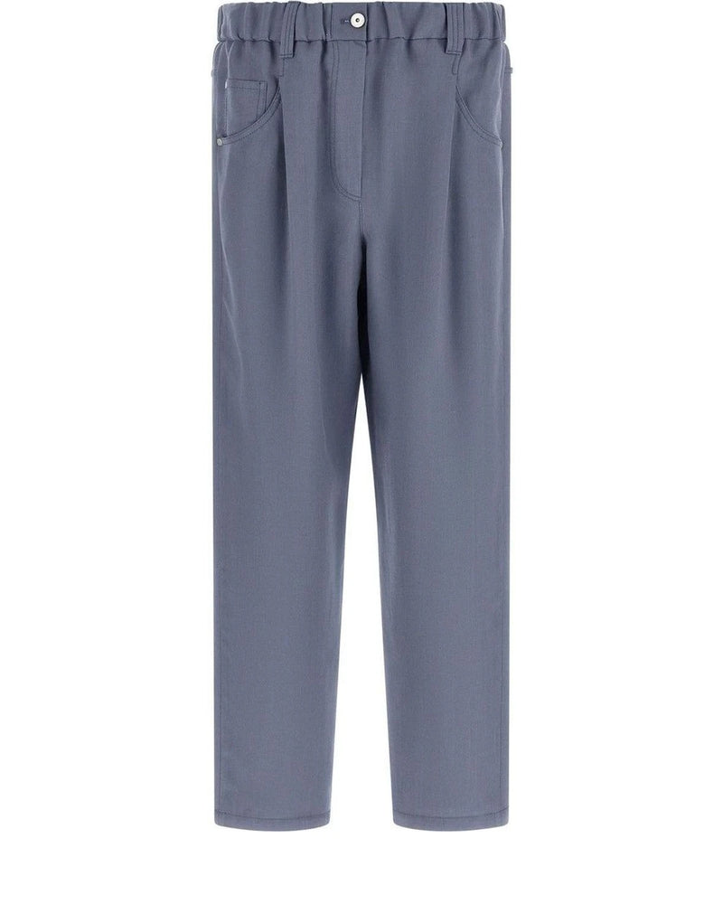 Brunello Cucinelli Trouser in blue, Viscose