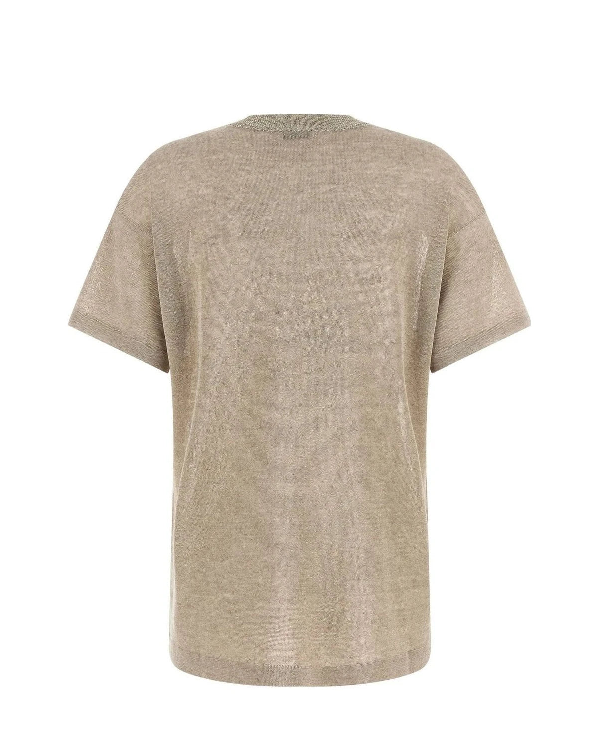 Brunello Cucinelli Sweater in beige, Linen — view 2