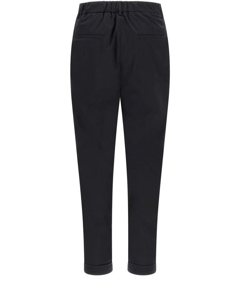 Kiton Trouser in black, Cotton — view 2