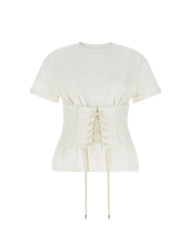 Alexander McQueen T-Shirt in white, Cotton