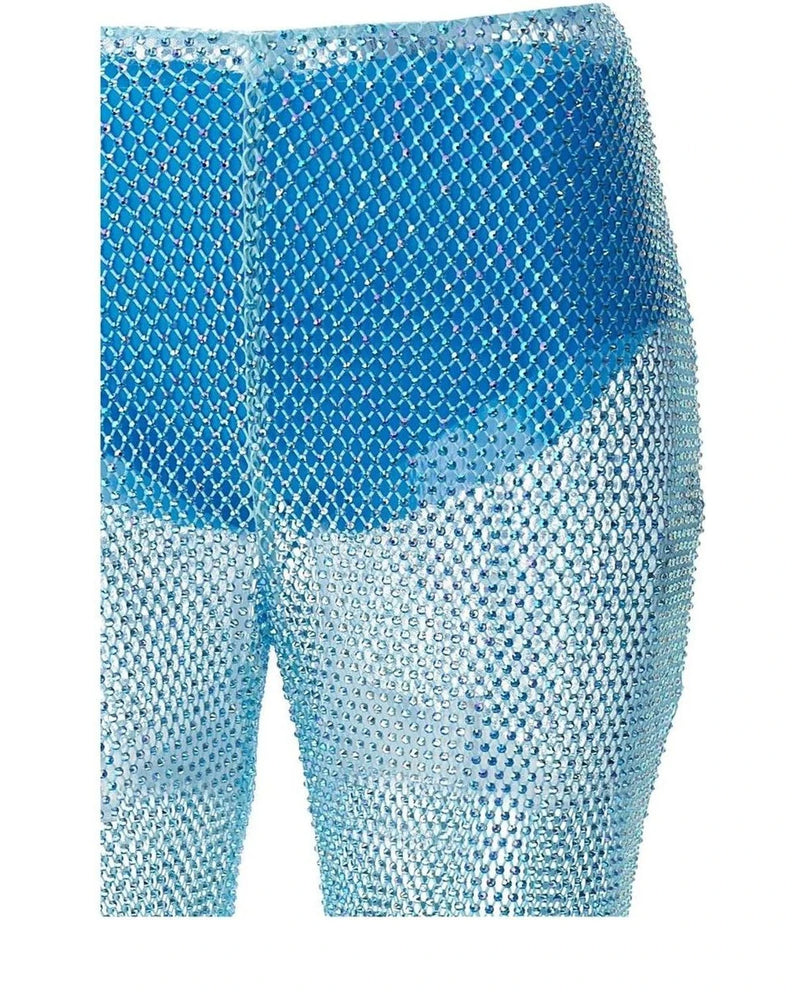 Giuseppe Di Morabito Trouser in blue, Polyamide — view 3