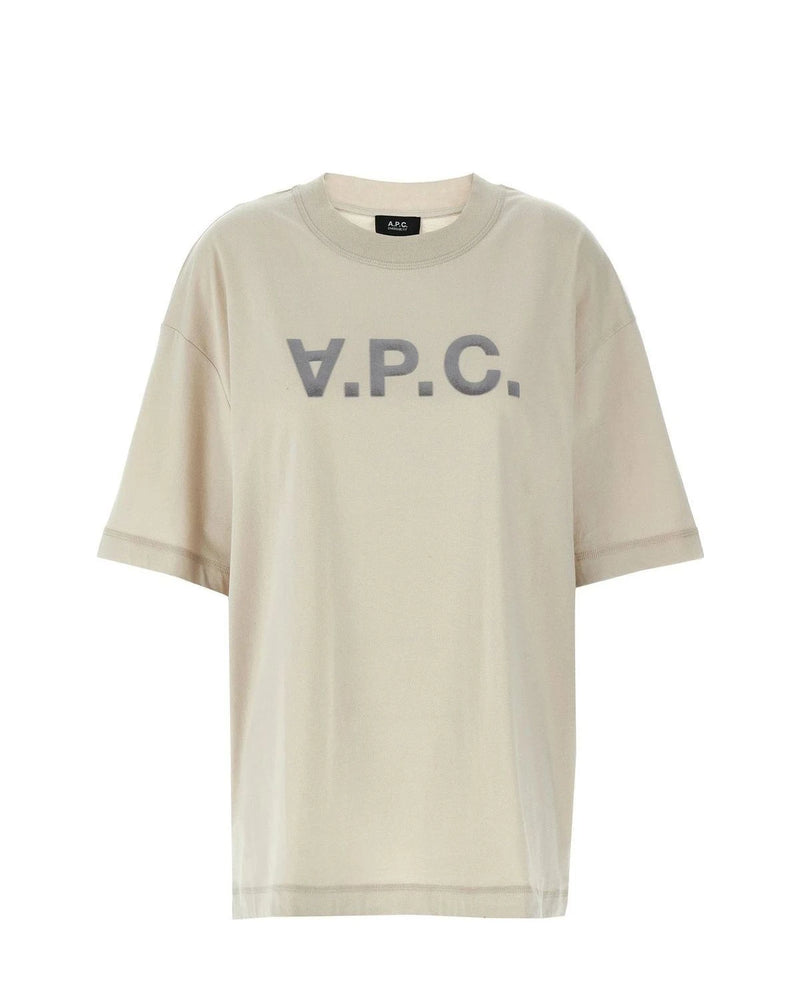 A.P.C. T-Shirt in beige, Cotton
