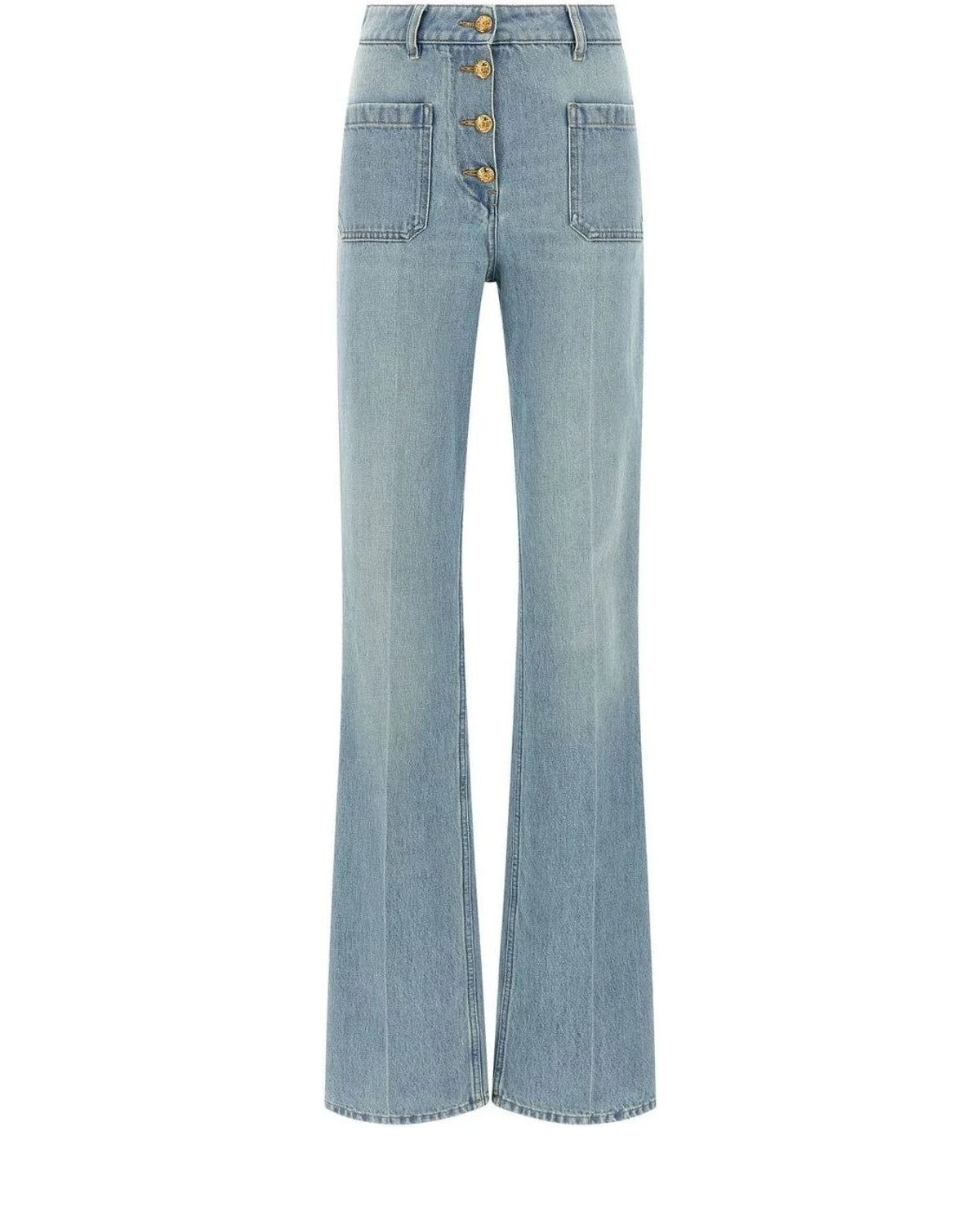 Valentino Garavani Jean in blue, Cotton