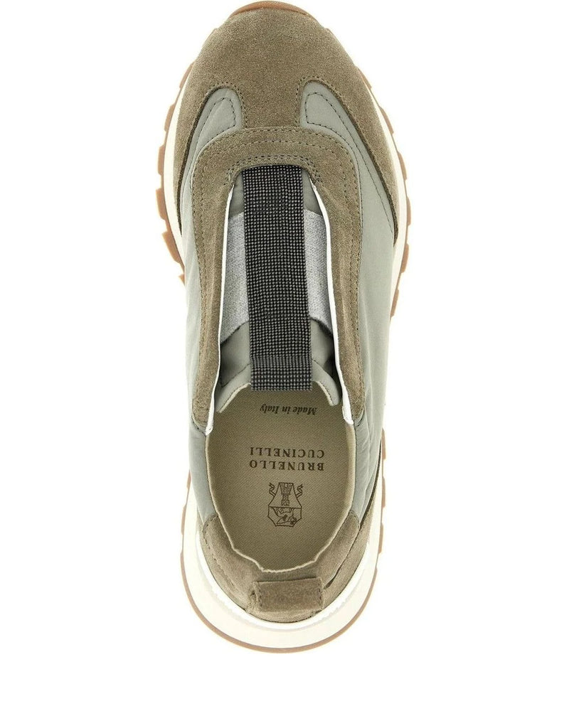 Brunello Cucinelli Athletic Shoes in green — view 4