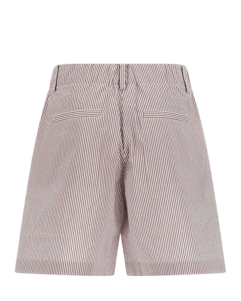Multicolor Cotton Bermuda Shorts 