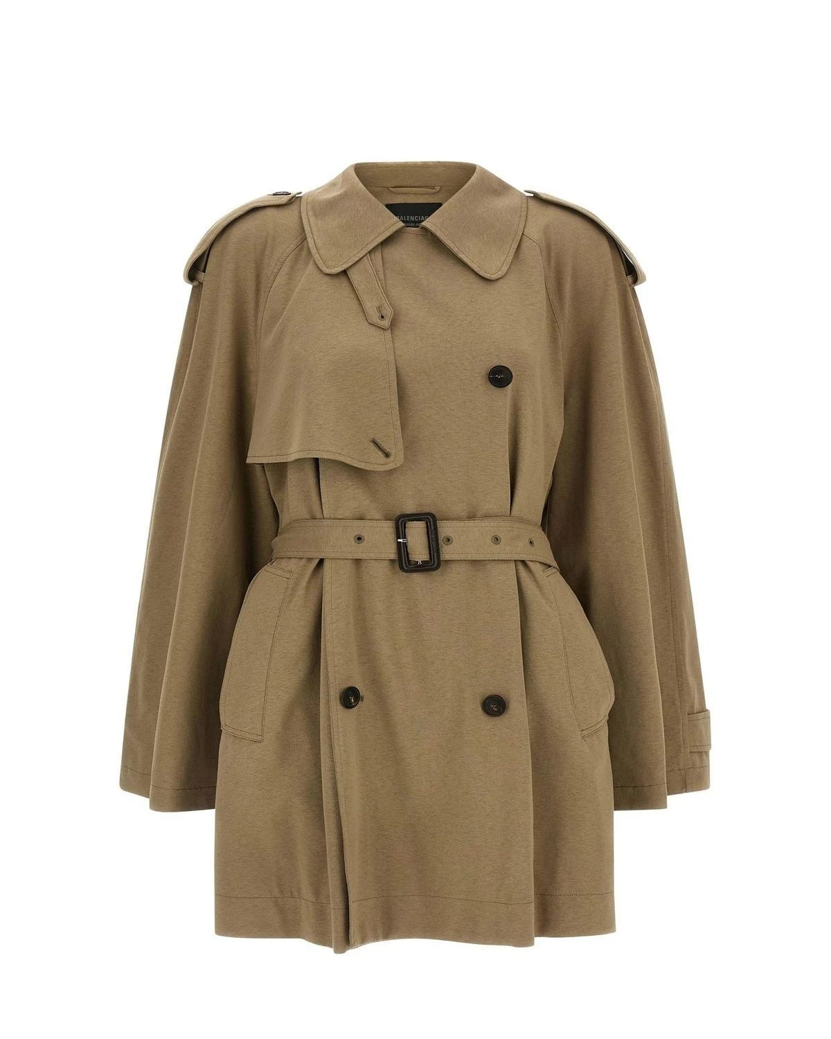 Balenciaga Trench Coat in beige, Cotton — view 2