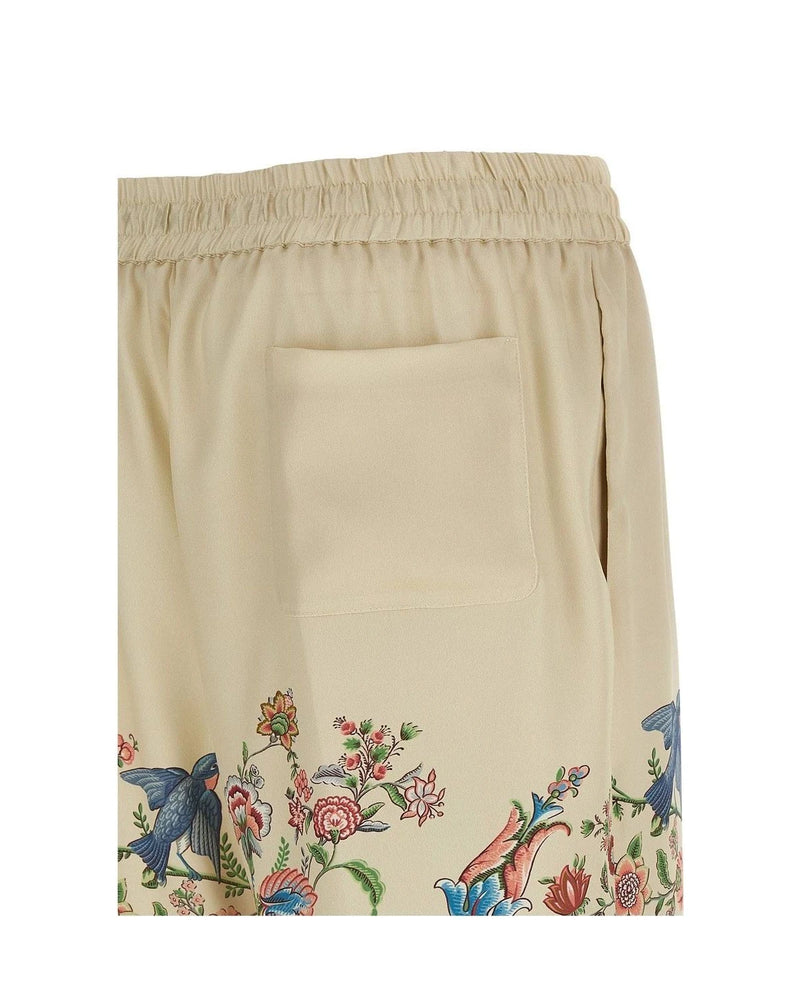 Etro Palazzo Pant in beige, Polyester — view 4