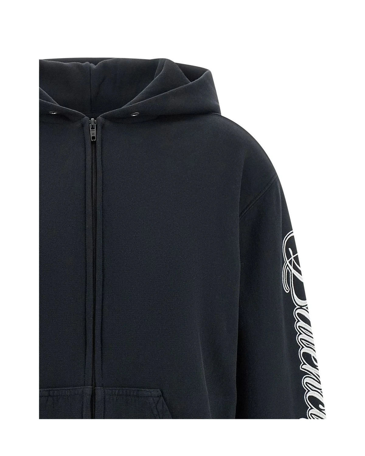 Balenciaga Hoodie in black, Cotton — view 4