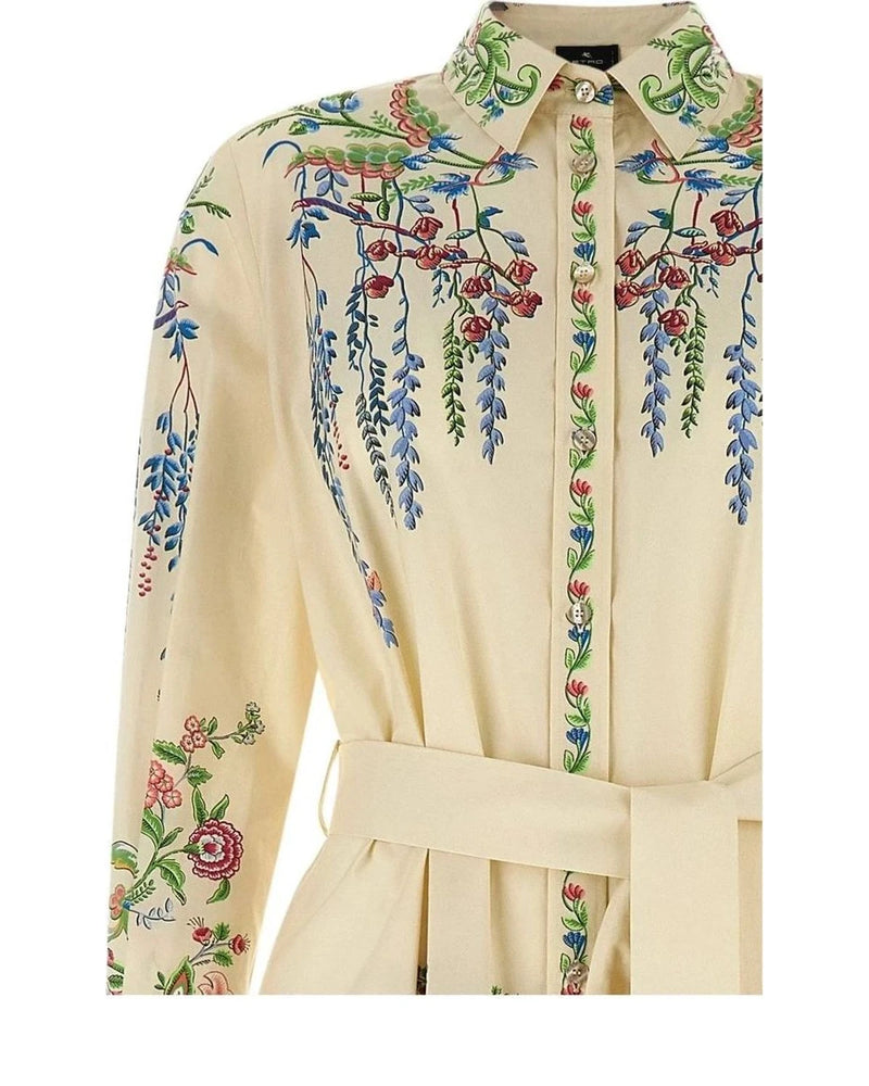 Etro Dresse in multicolor, Cotton — view 3