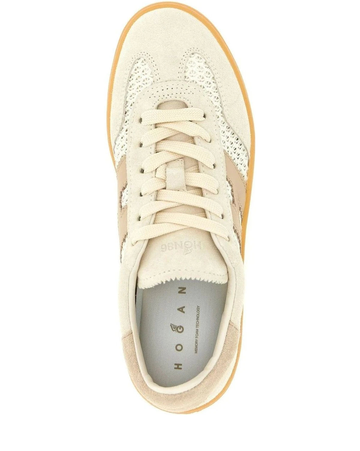 Hogan Sneakers in beige, Cotton — view 4