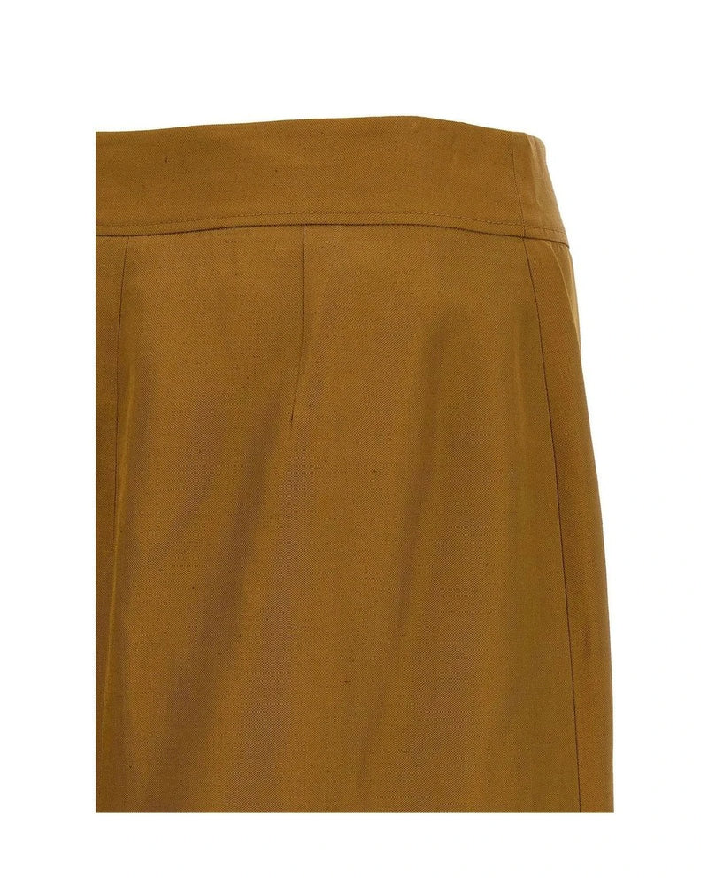 Alberto Biani Skirt in brown, Viscose — view 4