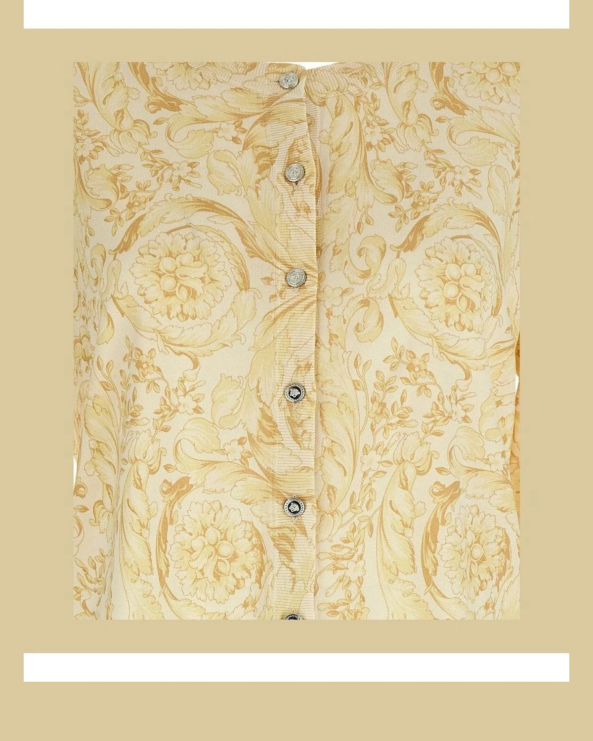 Versace Cardigan in beige — view 4