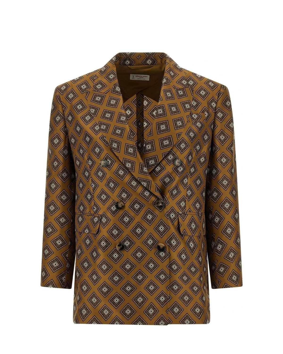 Alberto Biani Blazer in brown, Silk