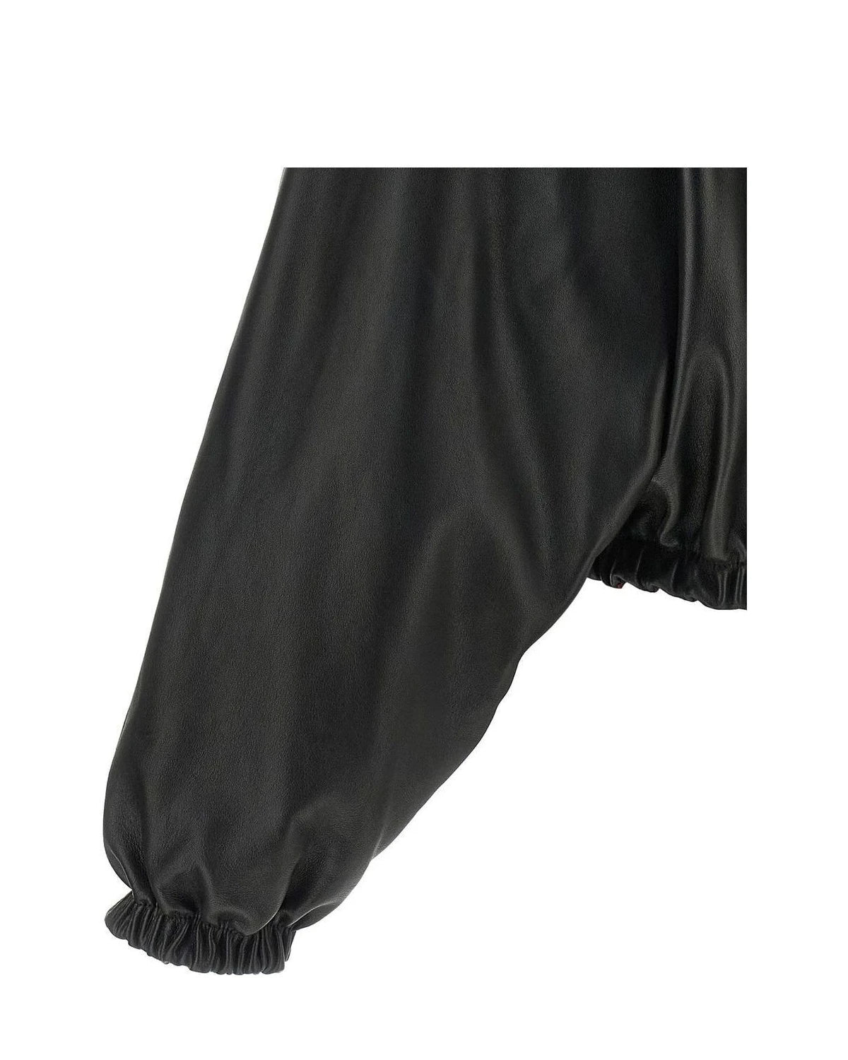 Balenciaga Bomber Jacket in black, Lamb Leather — view 5