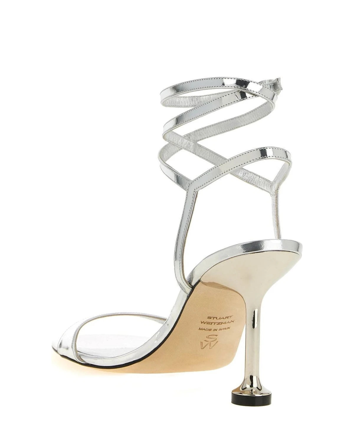 Stuart Weitzman Heels in silver — view 3