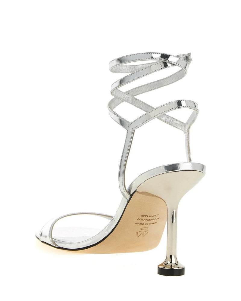 Stuart Weitzman Heels in silver — view 3