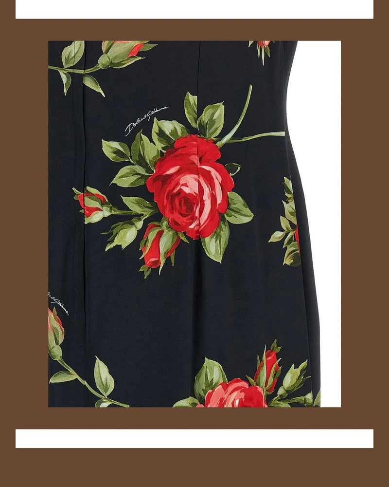 Dolce & Gabbana Dresse in black, Viscose — view 4
