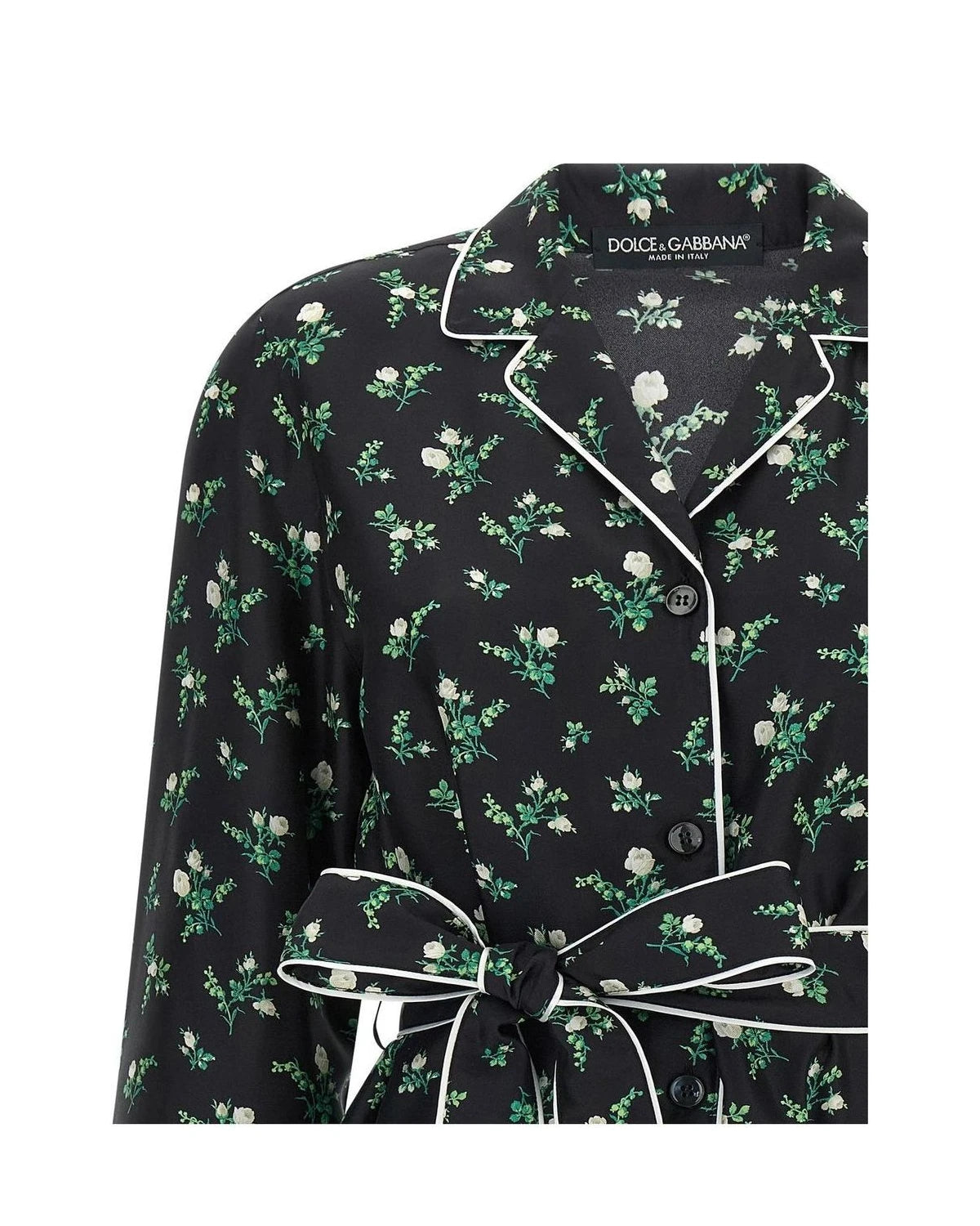 Dolce & Gabbana Blouse in black, Silk — view 3