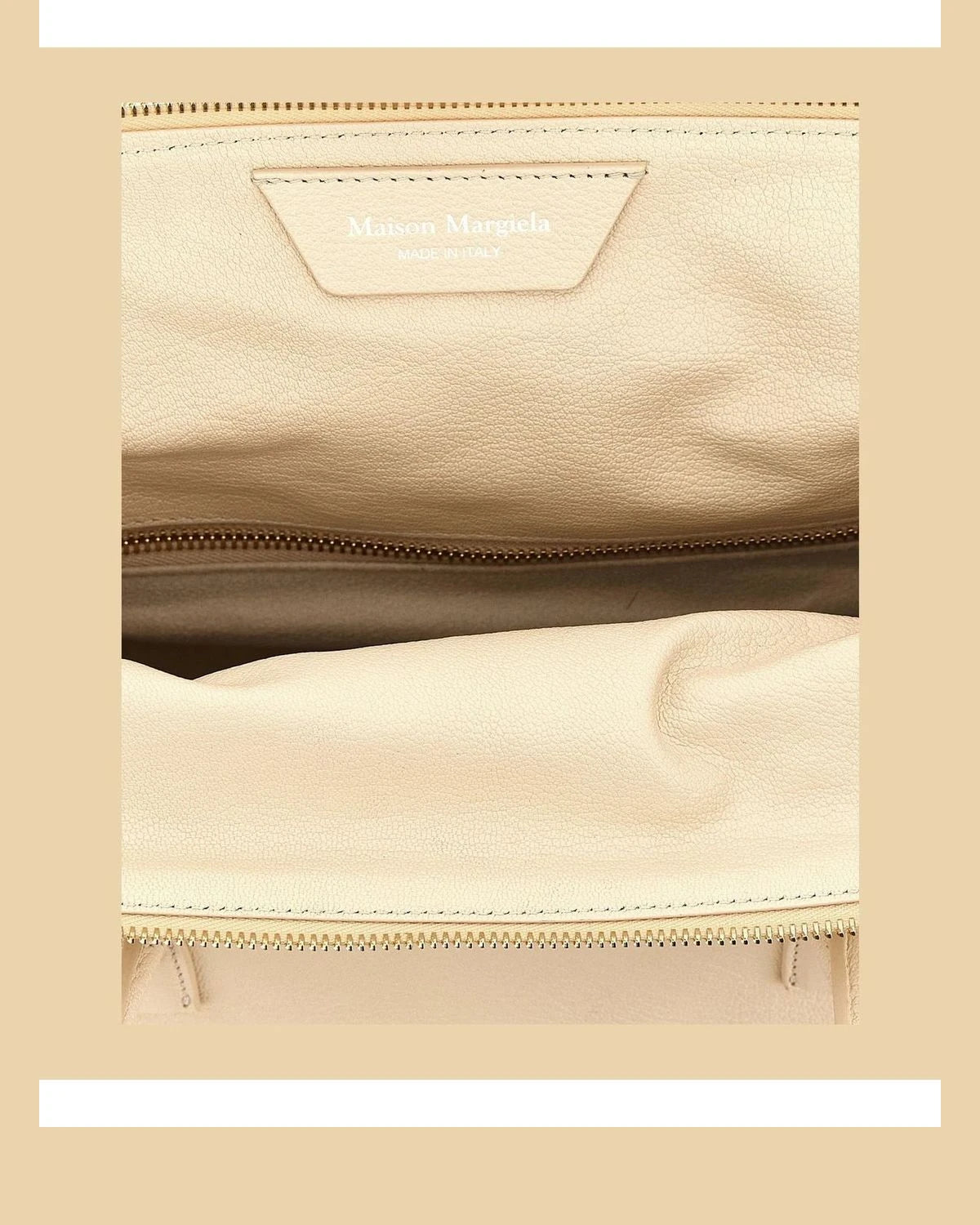 Maison Margiela Satchel Bag in pink, Goat Leather — view 4
