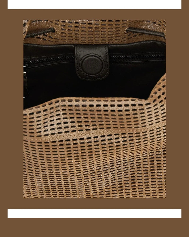 Brunello Cucinelli Hobo Bag in brown, Calfskin Leather — view 4