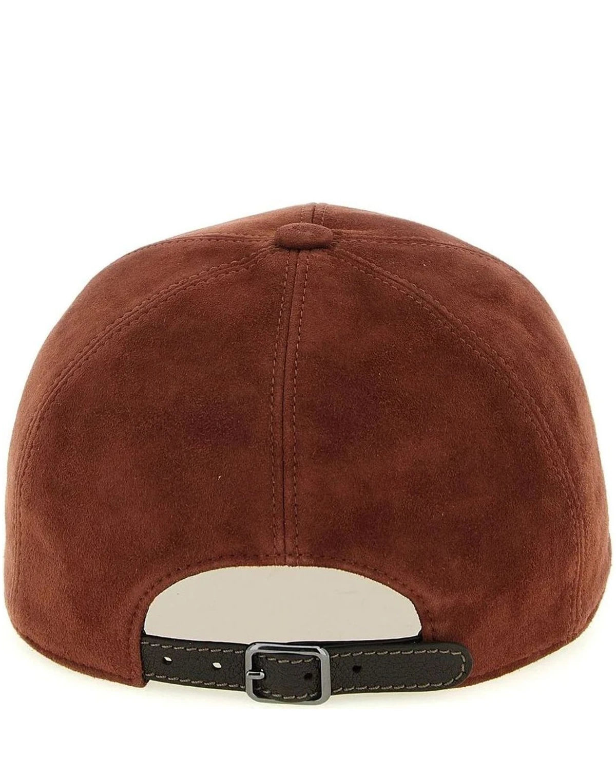 Brunello Cucinelli Baseball Cap in multicolor, Lamb Leather — view 3