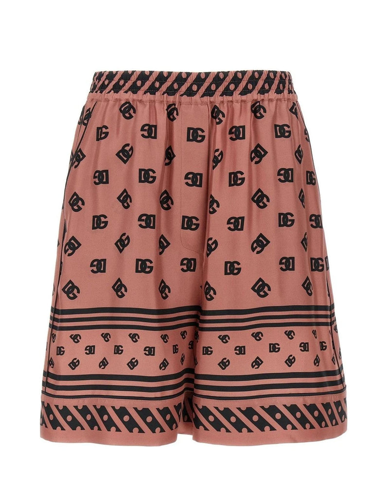 Dolce & Gabbana Bermuda in pink, Silk