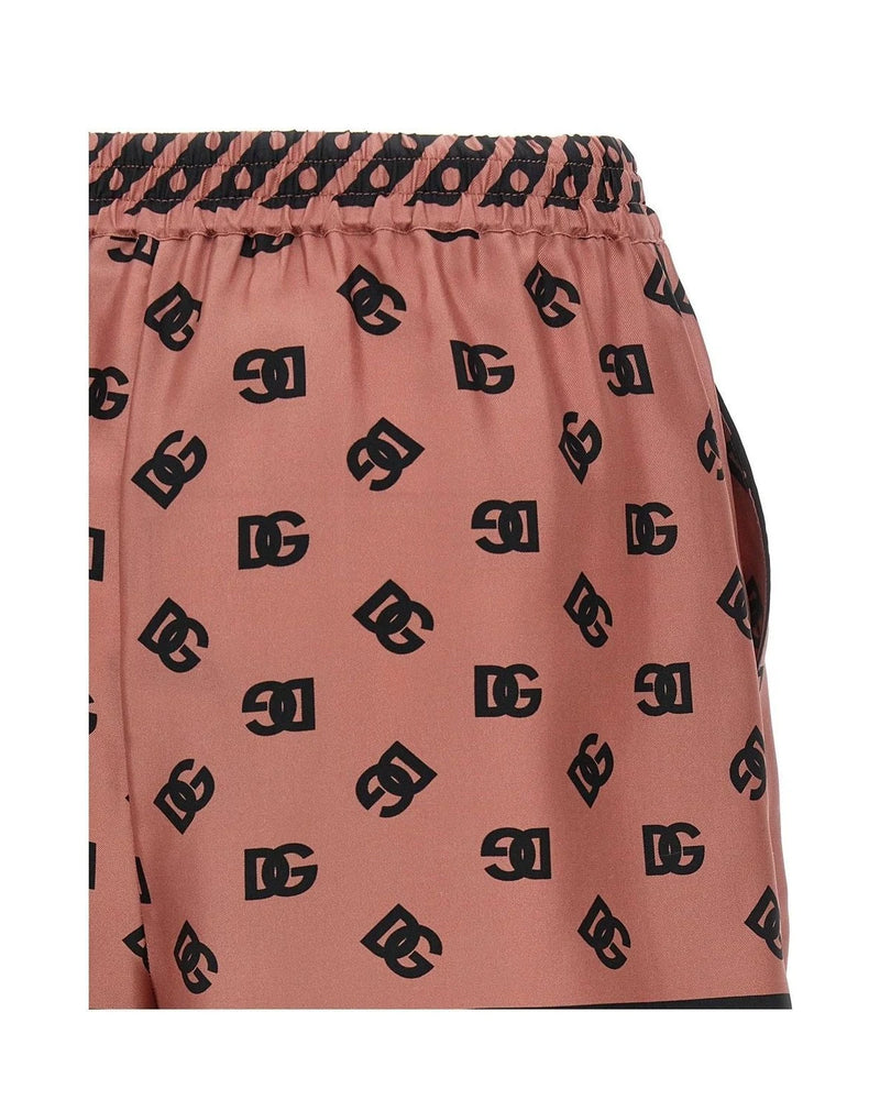 Dolce & Gabbana Bermuda in pink, Silk — view 4