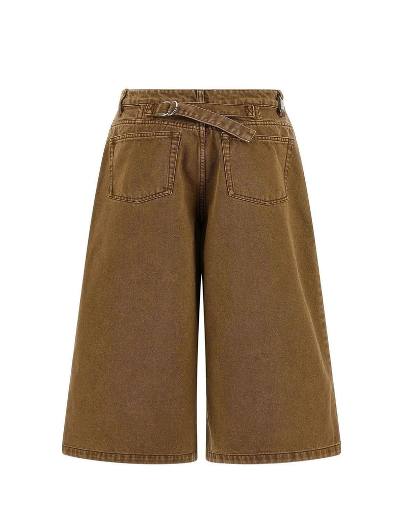 Ami Paris Bermuda in brown, Cotton — view 2