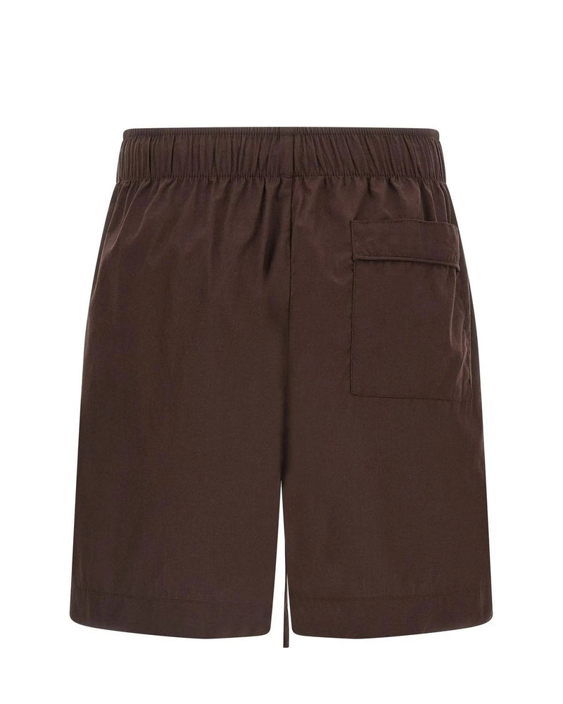 Entire Studios Bermuda in brown, Cotton — view 2