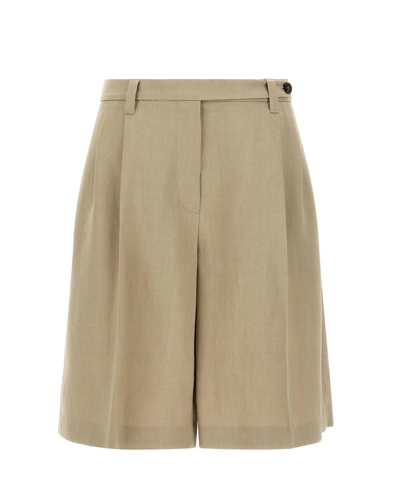 Brunello Cucinelli Bermuda in beige, Viscose