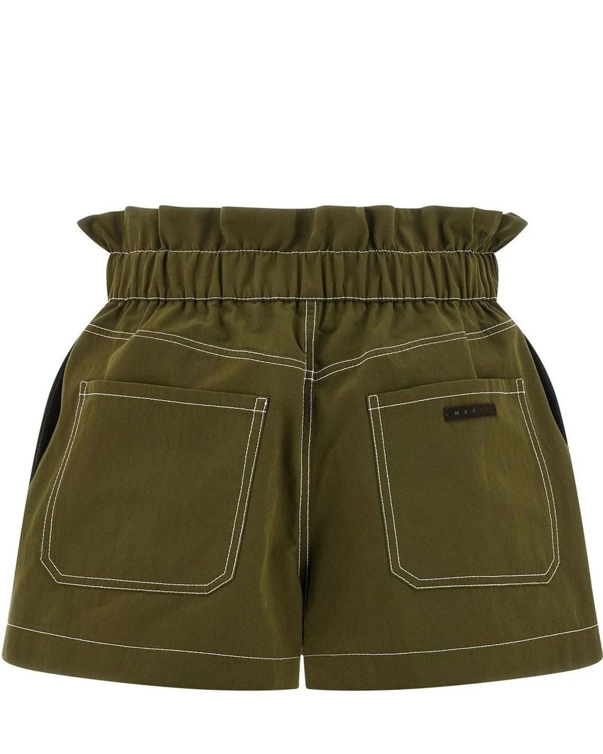 Marni Bermuda in green, Cotton — view 2