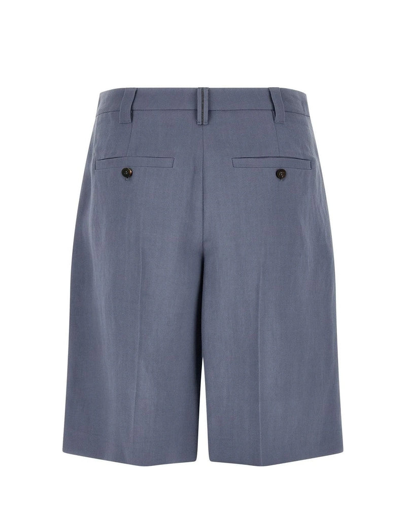 Brunello Cucinelli Bermuda in blue — view 2