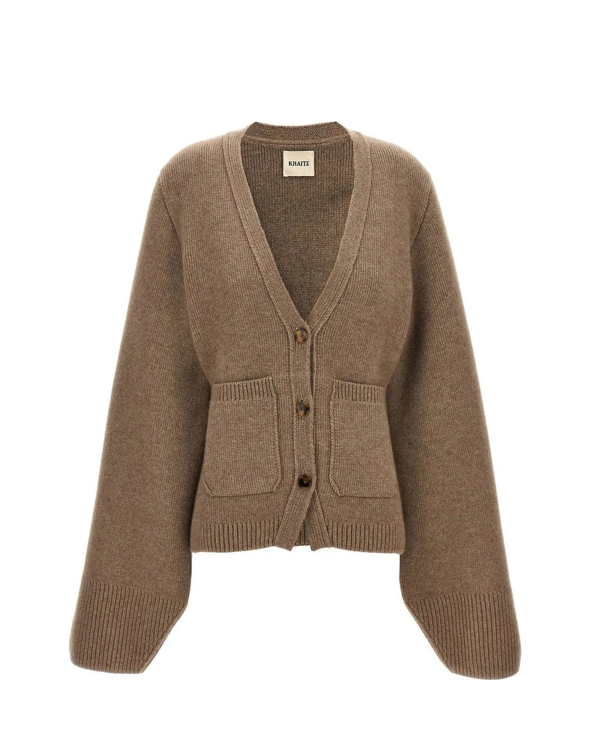 Khaite Cardigan in brown, Cashmere