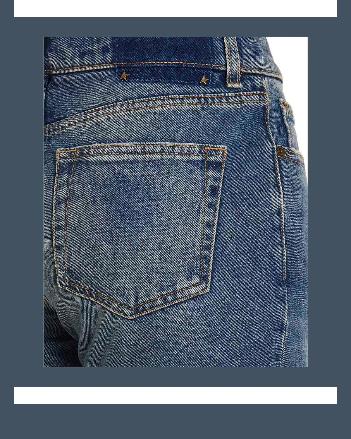 Golden Goose Jean in blue — view 4