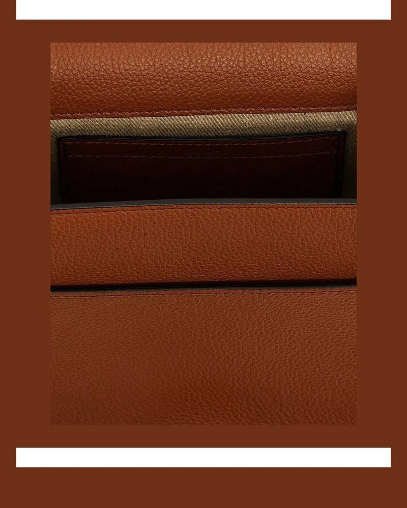 Chloé Cross Body Bag in brown, Lamb Leather — view 4