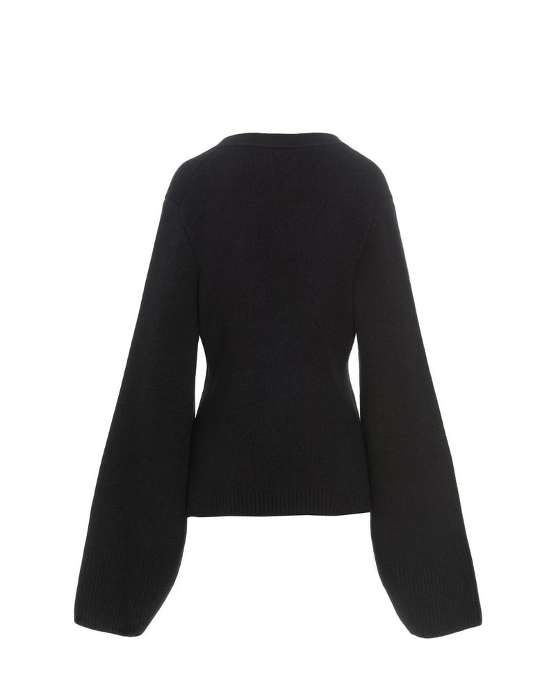 Khaite Cardigan in black, Cashmere — view 2